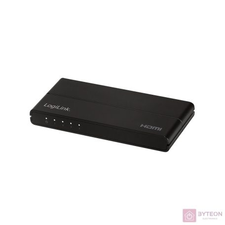 Logilink HDMI elosztó 1x4 port, 4K/60 Hz, HDCP, HDR, CEC
