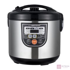   Esperanza Mate Steam multifunkciós fozoedény, 860 W,fekete-ezüst