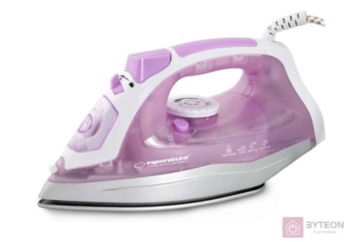 Esperanza TULLE vasaló 2400 W, rózsaszín-fehér