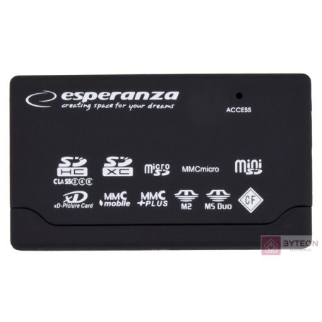 Esperanza univerzális kártyaolvasó USB2.0