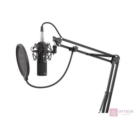 Natec Genesis Radium 300 Stúdió mikrofon XLR fekete
