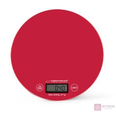 Esperanza Mango konyhai mérleg, piros