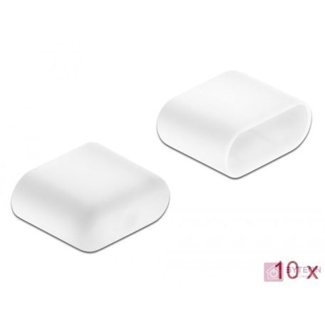 Delock Porvédő az USB Type-C dugó, 10 darab, fehér