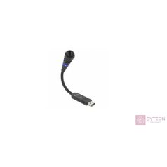 Delock USB mikrofon gégecsovel és némító gombbal