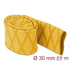 Delock Zsugorcső X-mintás nem csúszós 1 m x 30 mm sárga