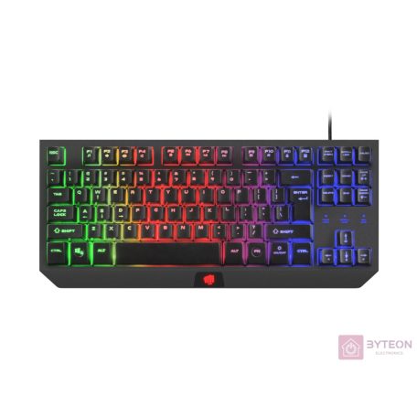 FURY HURRICANE TKL RAINBOW világítós billentyuzet HU