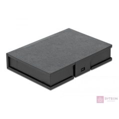 Delock 3.5 HDD fekete védő doboz