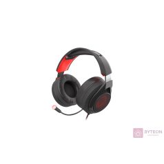   Genesis Radon 610 Gamer mikrofonos fejhallgató, 7.1, fekete-piros
