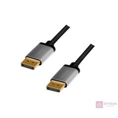 Logilink DisplayPort kábel, DP/M-DP/M, 4K/60 Hz, alu, 2 m