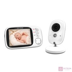 Esperanza Jacob Baby Monitor 3,2‘ LCD kijelzovel, fehér