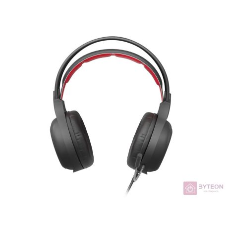Genesis Radon 300 Gamer mikrof. fejhallgató, Virtual 7.1, fekete-piros