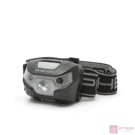 Fejlámpa Phenom COB LED micro USB 1200mAh 120 lumen Por- és cseppálló