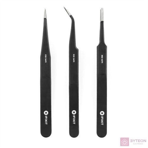 Szerszám iFixit Precision Tweezer Set PRO Precíziós csipesz szett 3db-os