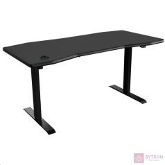   Gamer asztal Nitro Concepts D16E 1600 x 800 mm Carbon Black Elektromosan állítható