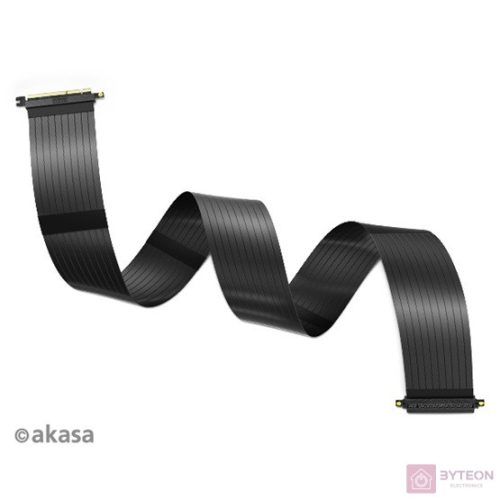 Kábel Riser Akasa PCI-express 3.0 x 16 1m Fekete