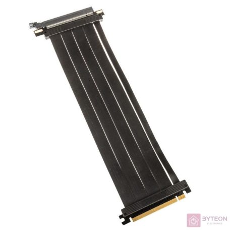Kábel Riser Kolink PCI-express 4.0 X16 30cm Fekete