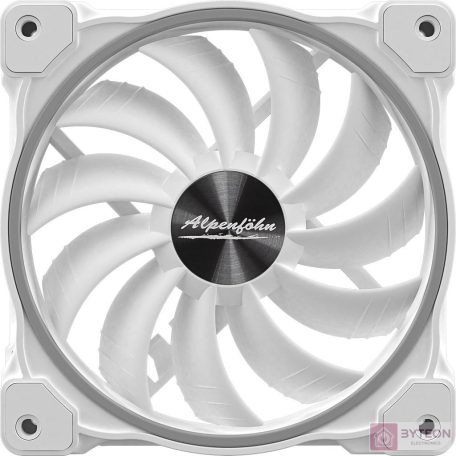 Ventilátor Alpenföhn Wing Boost 3 ARGB High Speed PWM 12cm Fehér