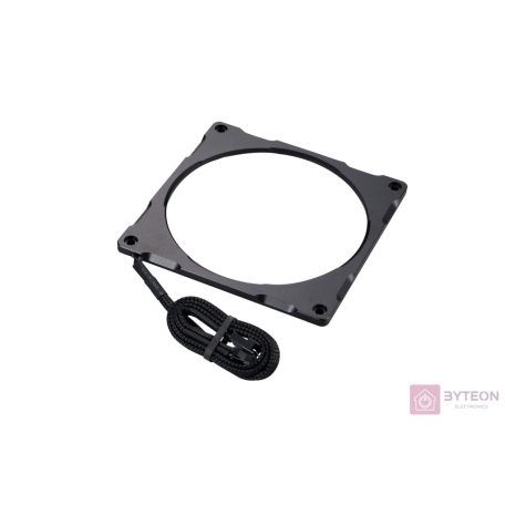 Ventilátor rács PHANTEKS Halos Lux 14cm RGB led Alu Fekete