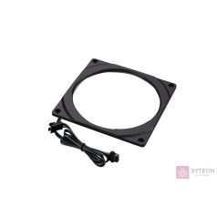 Ventilátor rács PHANTEKS Halos 14cm RGB led Alu Fekete