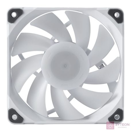 Ventilátor PHANTEKS M25 D-RGB PWM 12cm Fehér