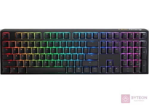 Billentyűzet Ducky ONE 3 Full Size MX Black RGB Premium ABS Magyar (HU) Fekete