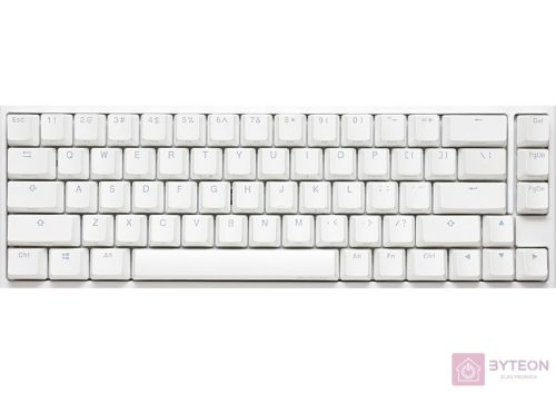 Billentyűzet Ducky ONE 2 SF MX Red RGB LED Magyar (HU) Fehér