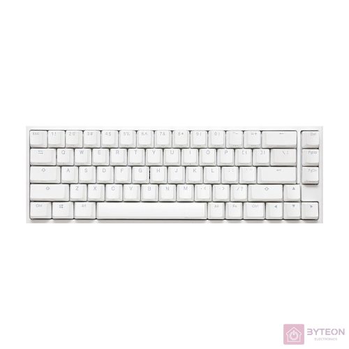 Billentyűzet Ducky ONE 2 SF MX Silent Red RGB LED Magyar (HU) Fehér