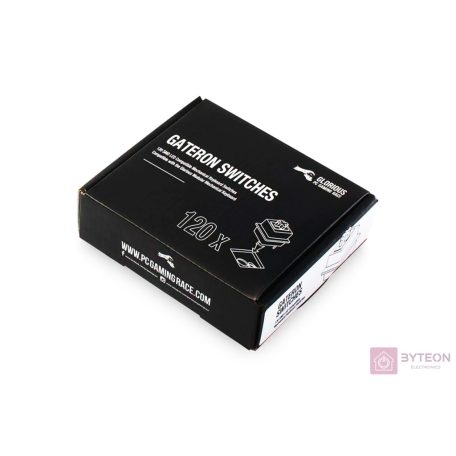 Billentyűzet kiegészítő Glorious Gateron Clear Switch (120db)