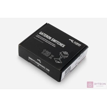 Billentyűzet kiegészítő Glorious Gateron Brown Switch (120db)