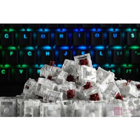 Billentyűzet kiegészítő Glorious Kailh Speed Copper Switch Tapintható Néma (120db)