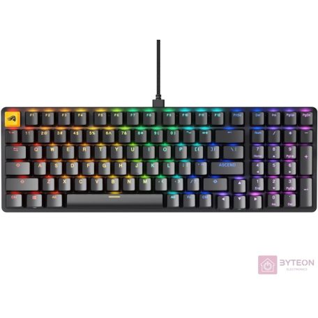 Billentyűzet Glorious GMMK 2 Full-Size Fox Switch US-kiosztás Fekete