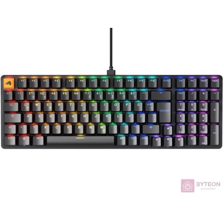 Billentyűzet Glorious GMMK 2 Full-Size Fox Switch DE-kiosztás Fekete