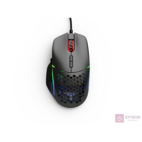 Egér Glorious Model I RGB Optikai USB Matt Fekete