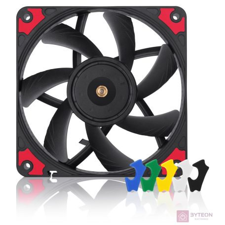 Ventilátor Noctua NF-A12x15 PWM chromax.black.swap 15mm 12cm