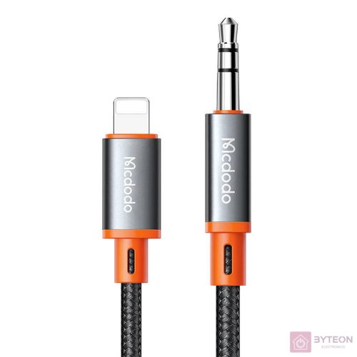 Mcdodo CA-0890 Lightning to 3.5mm AUX mini jack cable, 1.8m (black)