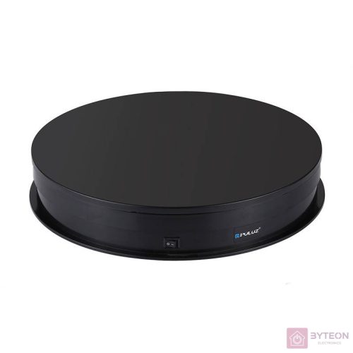 Puluz 30cm USB Electric Rotating Turntable Display Black