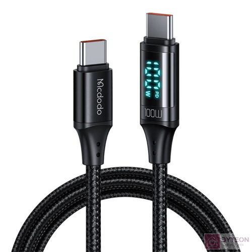 Mcdodo CA-1100 USB-C to USB-C cable, 100W, 1.2m (black)