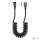 USB to Lightning cable, Mcdodo CA-7300, angled, 1.8m (black)