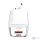 MFi wall charger LDNIO A2318M, USB-C+USB, USB-C to Lightning 20W