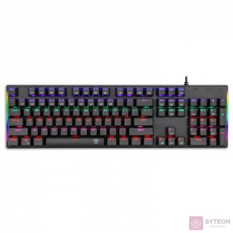 T-Dagger Naxos Wired Keyboard Blue Switch Black HU