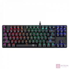 T-Dagger Bora Wired Keyboard Blue Switch Black HU