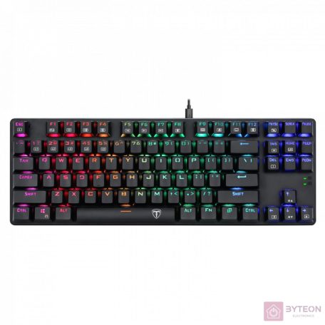 T-Dagger Bora Wired Keyboard Blue Switch Black HU