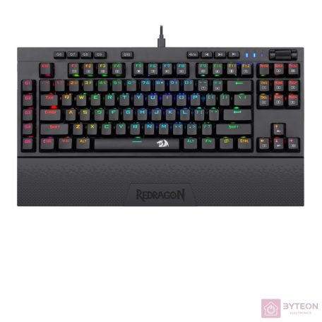 Redragon Vishnu RGB Wireless/Wired Blue Mechanical Gaming Keyboard Black HU