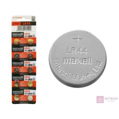 Maxell LR44 Alkáli Gombelem 10db/csomag