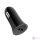 FIXED set of car charger with USB output and USB/micro USB cable, 1 meter, 12W Fekete