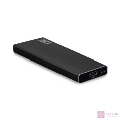 ACT AC1605 USB-C M.2 NVMe SSD Enclosure Black