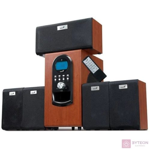 Genius SW-HF5.1 6000 II 5.1 hangszóró Dark Cherry