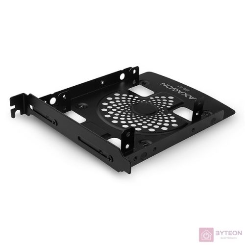 AXAGON RHD-P25 2x2.5‘ SSD/HDD Bracket into 3.5‘ bay or PCI slot Black