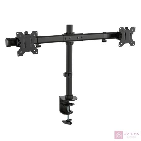 ACT AC8315 Monitor Desk Mount with Crossbar screens up to 27‘ VESA Black