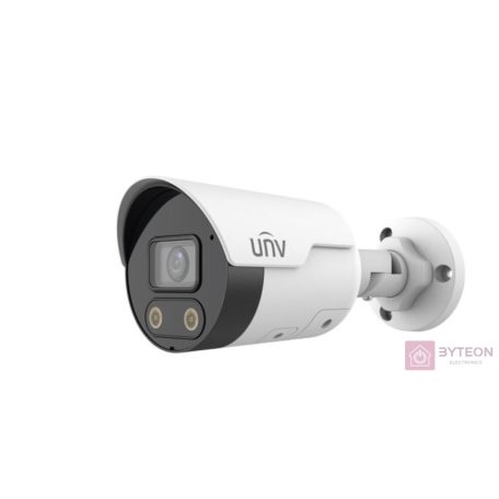 Uniview Prime-I 8MP Tri-Guard csőkamera, 2.8mm fix objektívvel, mikrofonnal és hangszóróval